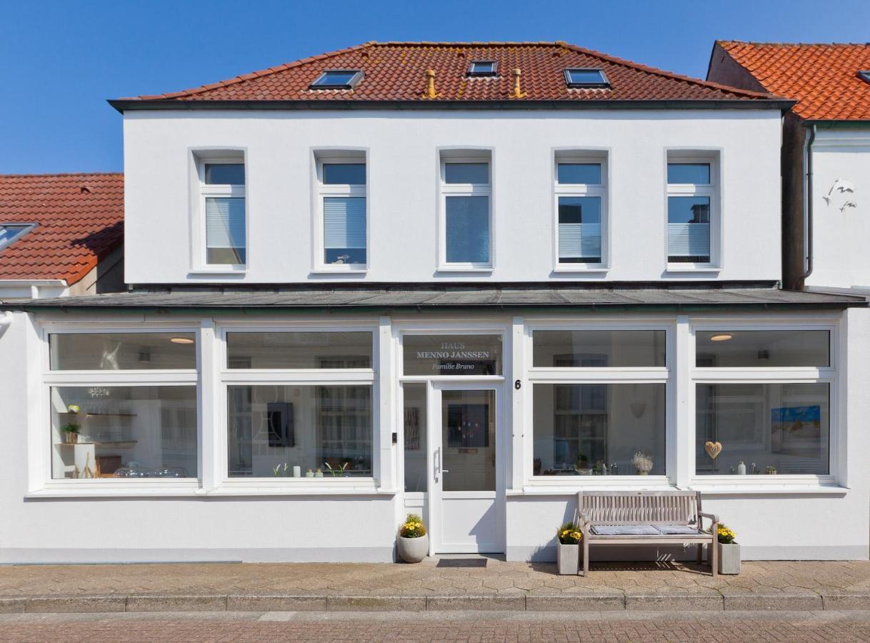 Haus Menno Janssen - Doppelzimmer Norderney Dış mekan fotoğraf