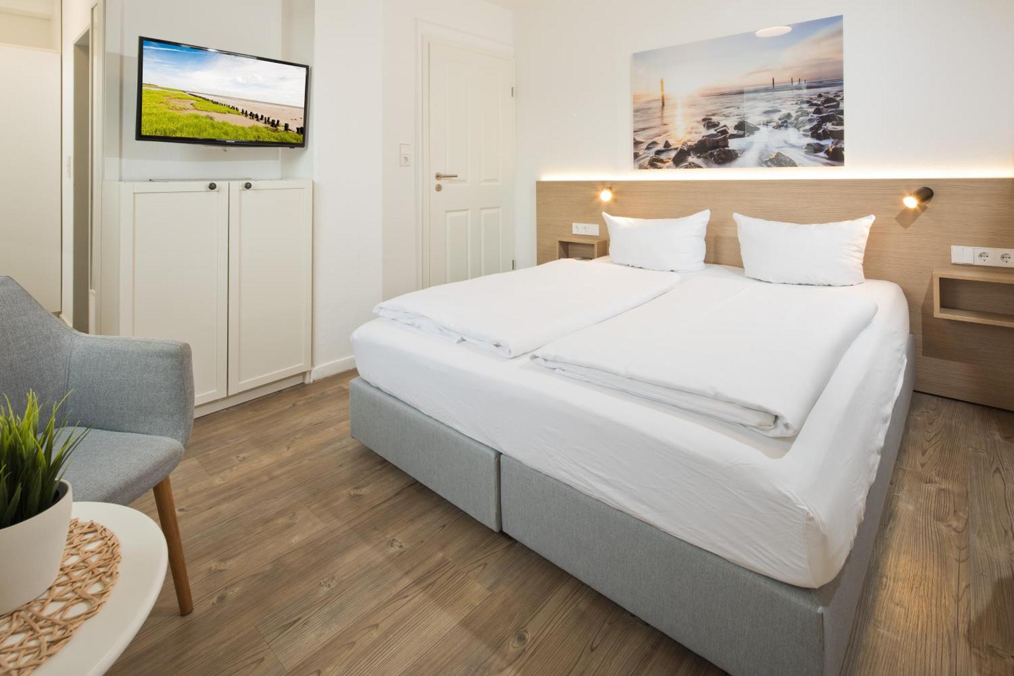 Haus Menno Janssen - Doppelzimmer Norderney Dış mekan fotoğraf